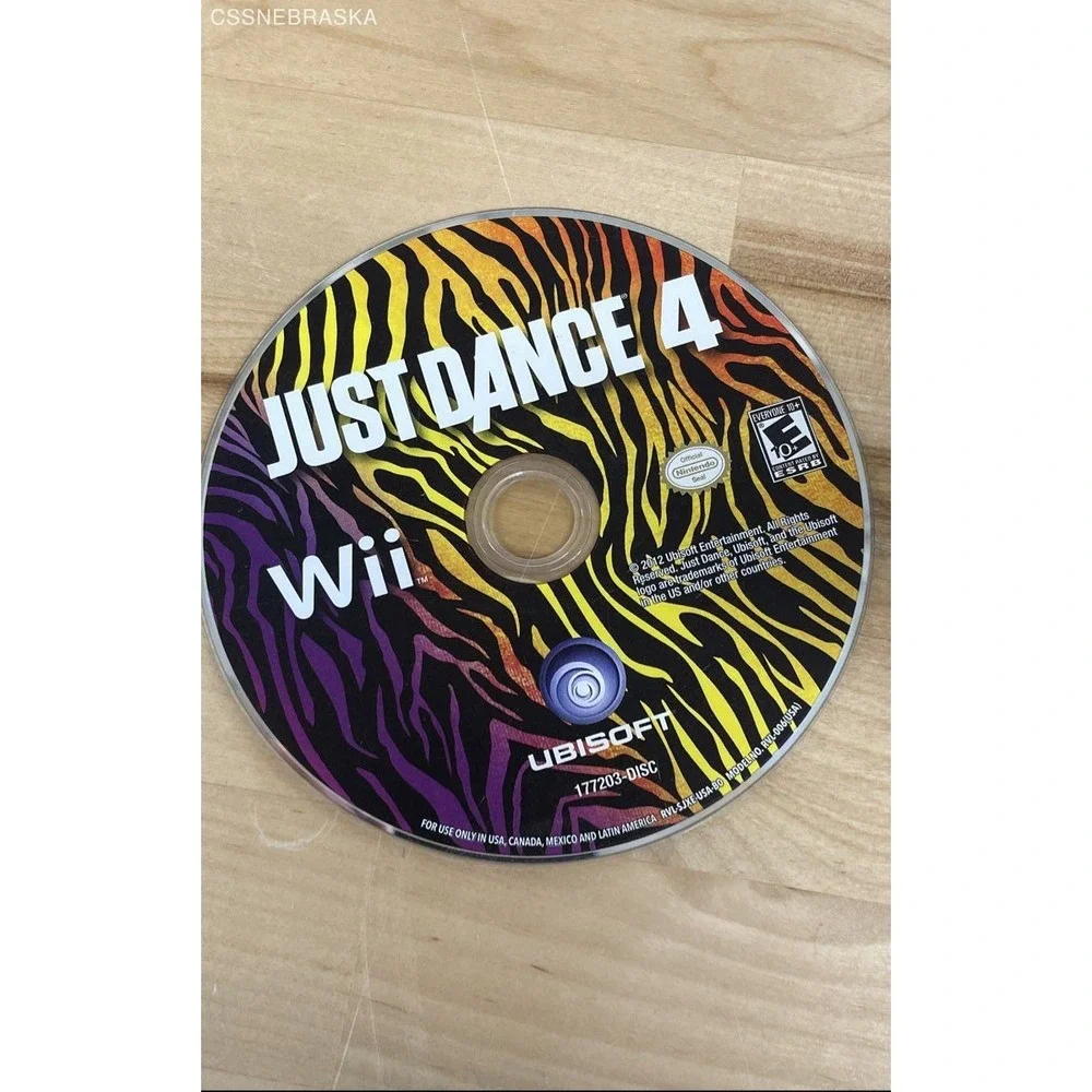 Just Dance 2014 for Nintendo Wii with BONUS Just Dance 4 Disk‎